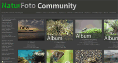 Desktop Screenshot of naturfoto-community.de